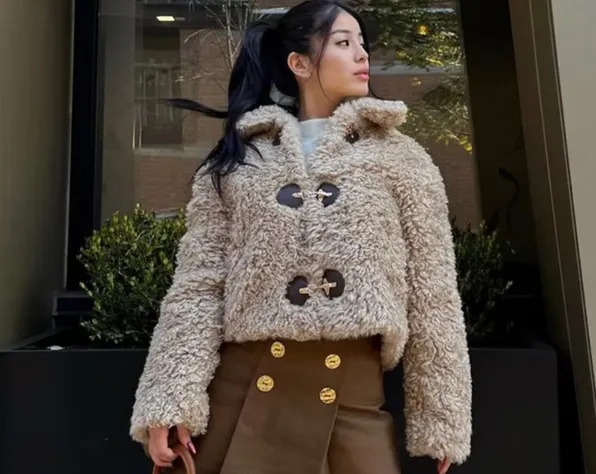 Manna - Teddy fur coat