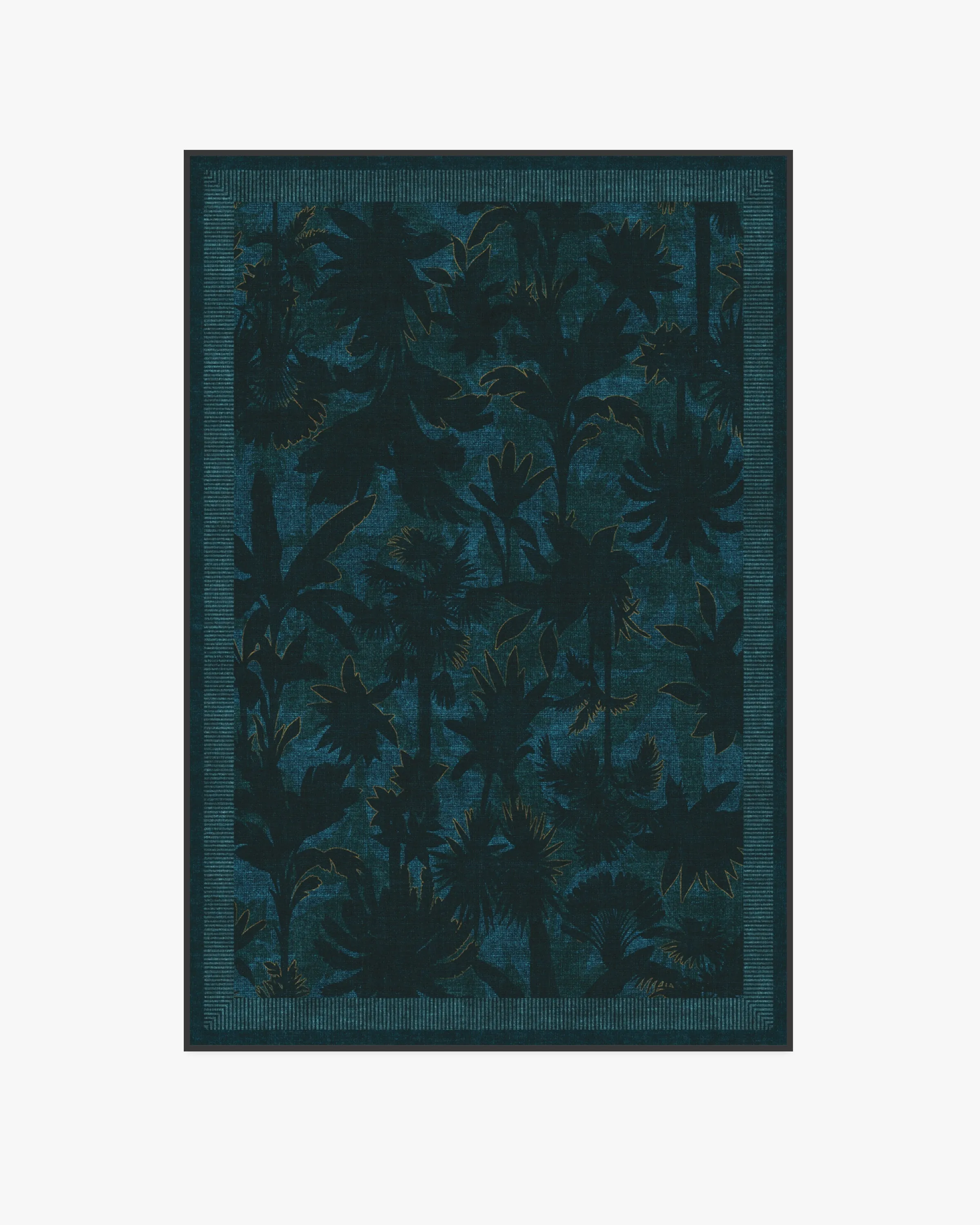 Matthew Williamson Twilight Forest Midnight Tufted Rug