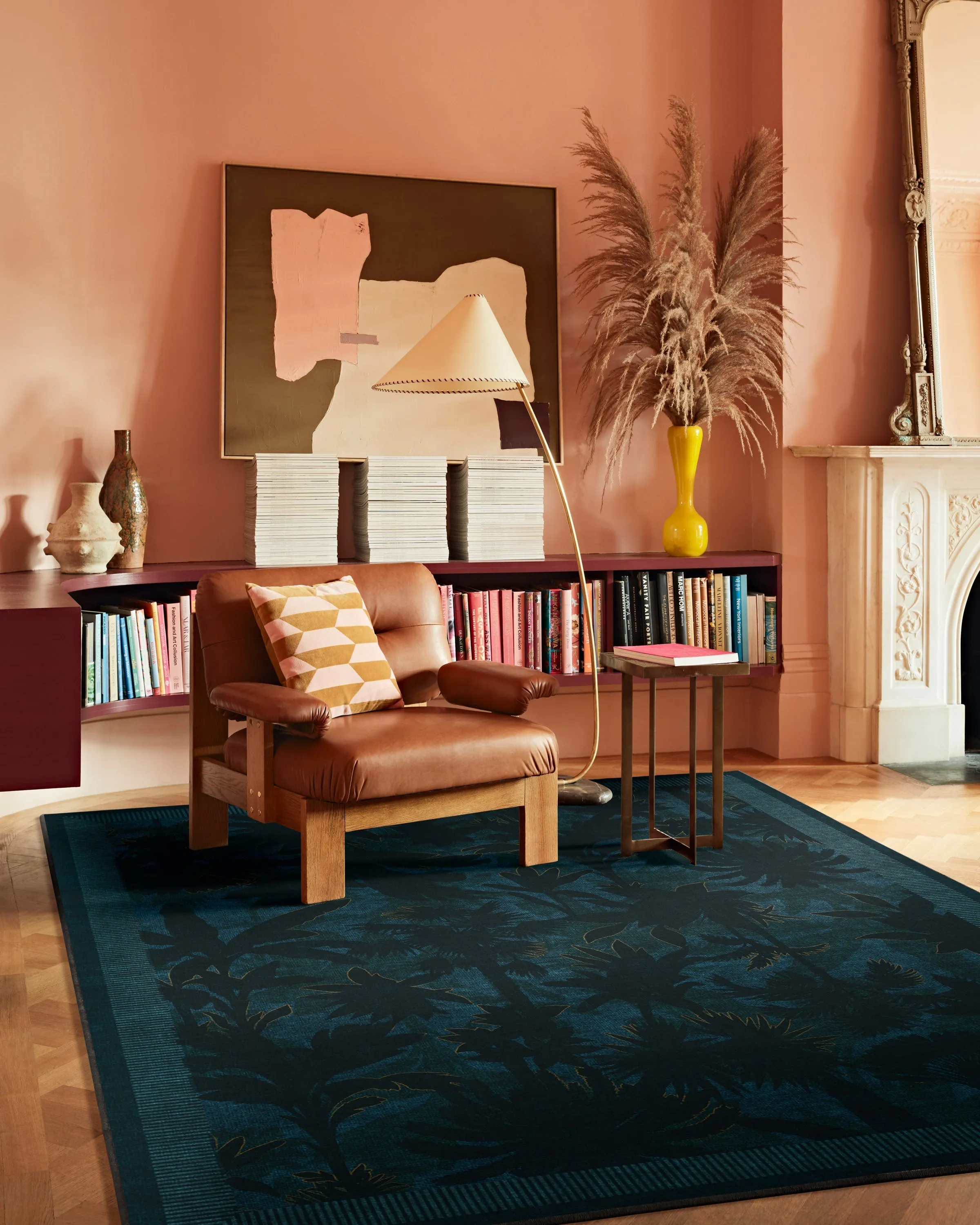 Matthew Williamson Twilight Forest Midnight Tufted Rug