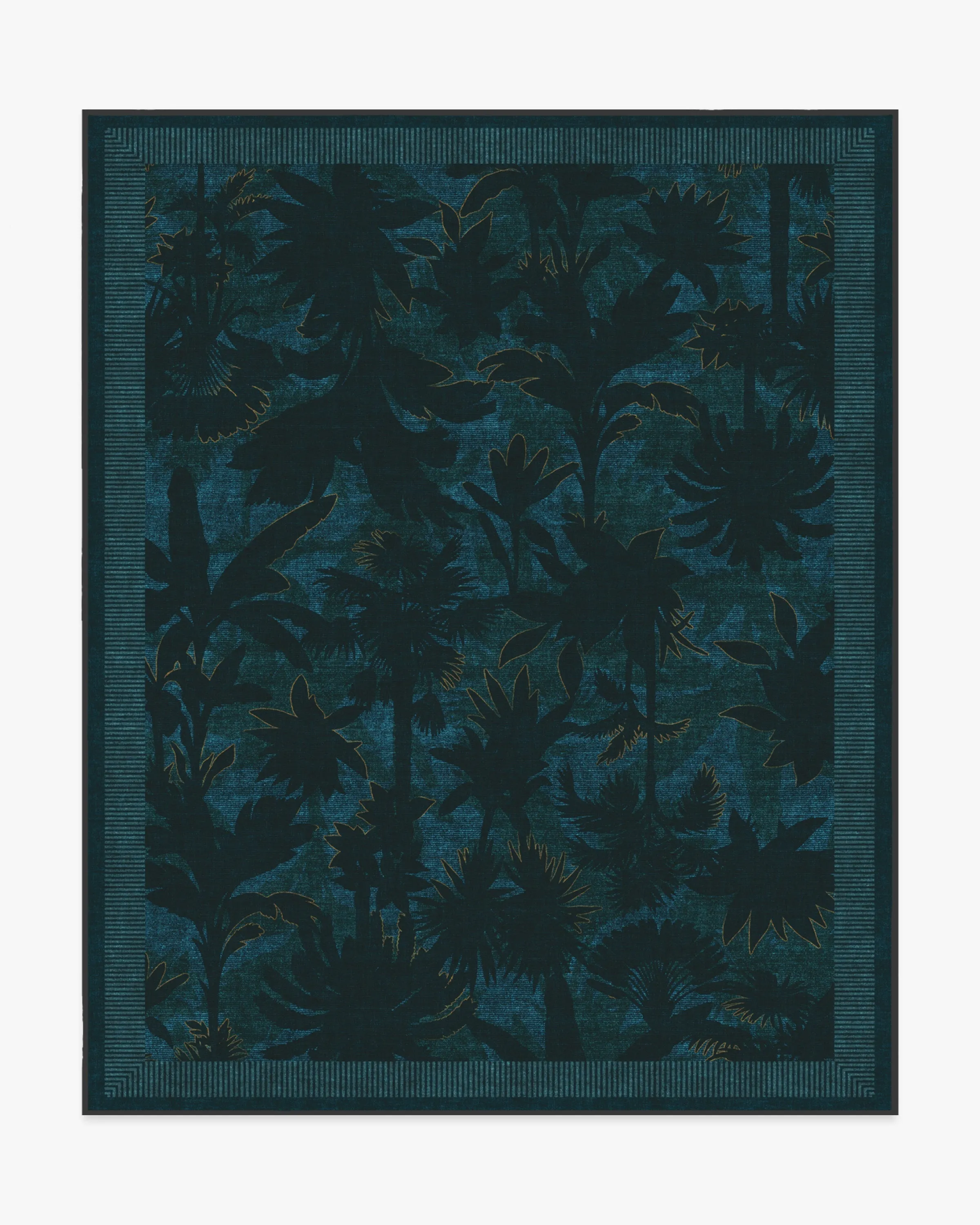 Matthew Williamson Twilight Forest Midnight Tufted Rug