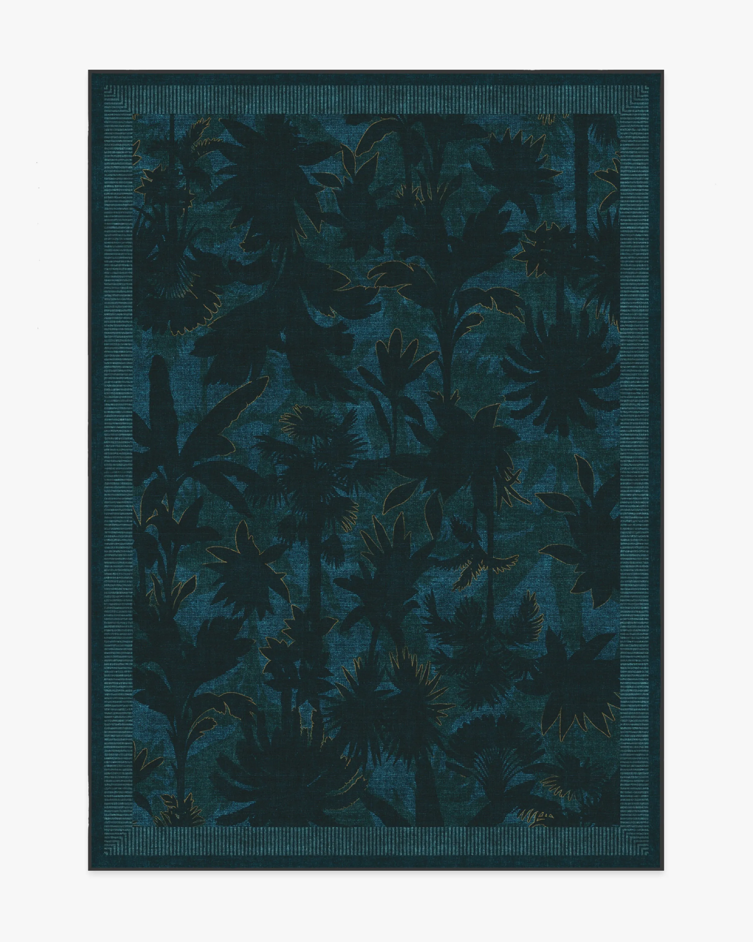 Matthew Williamson Twilight Forest Midnight Tufted Rug