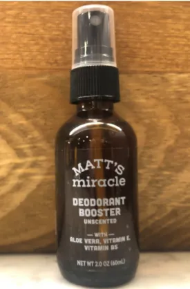 Matt's Miracle Deodorant Booster