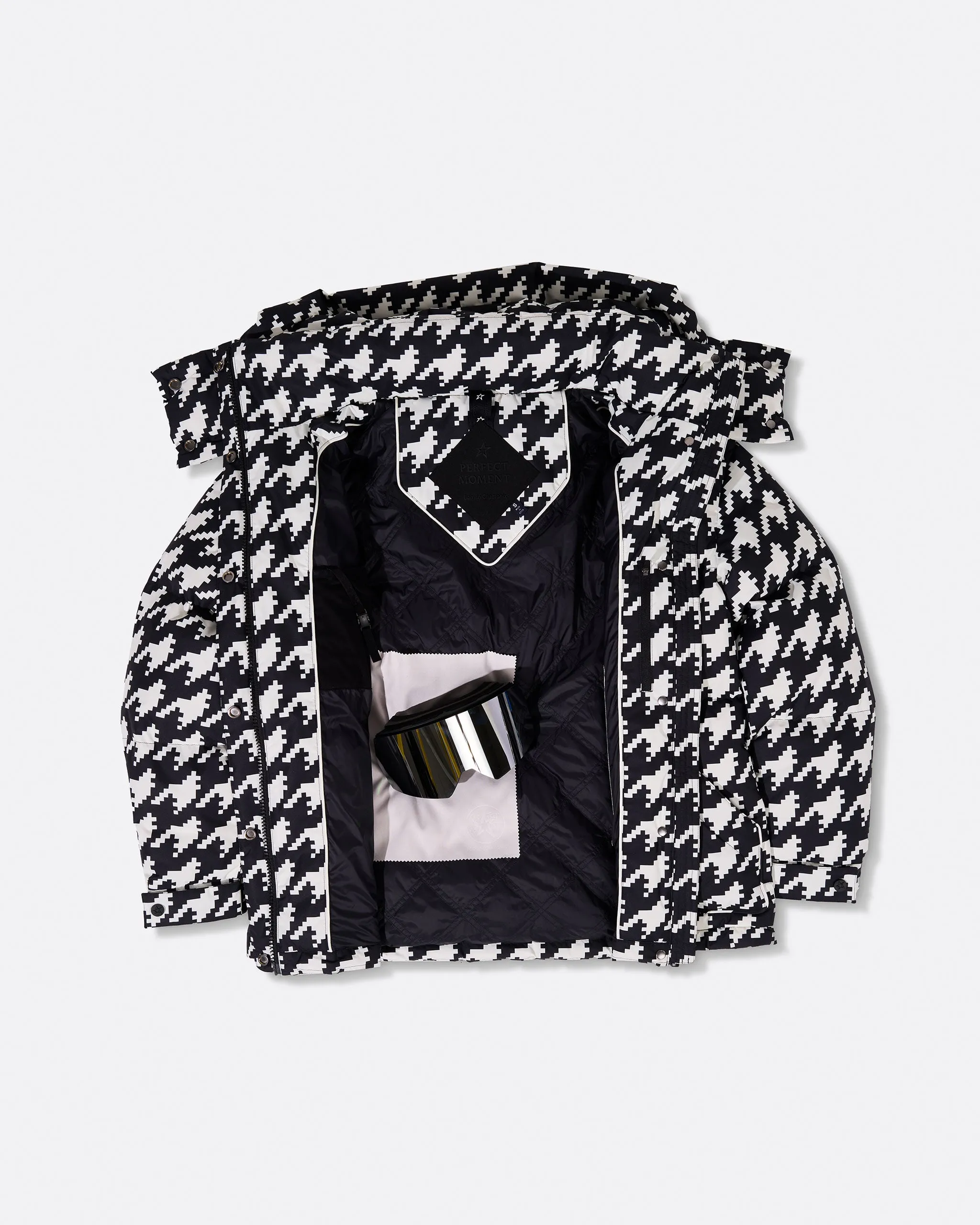 Maya Parka - Black/Snow White