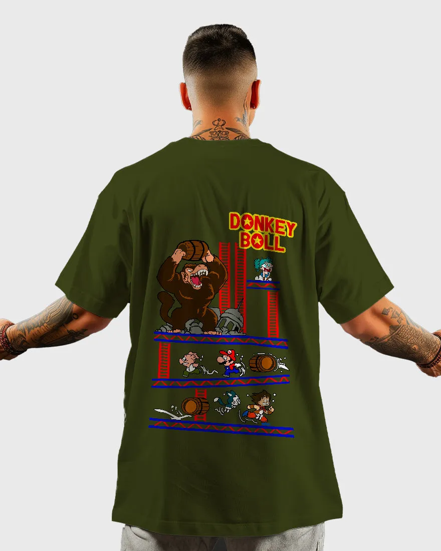 Mens Oversized Tshirt Gaming Mario 7
