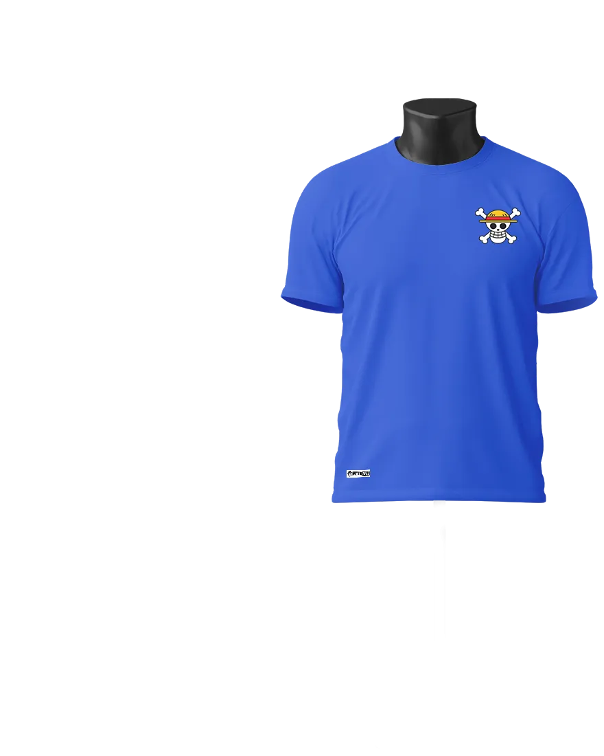 Mens Regular Tshirt Anime One Piece Color