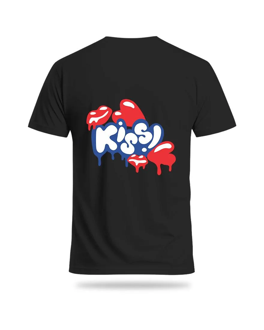 Mens Regular Tshirt Funky Kiss