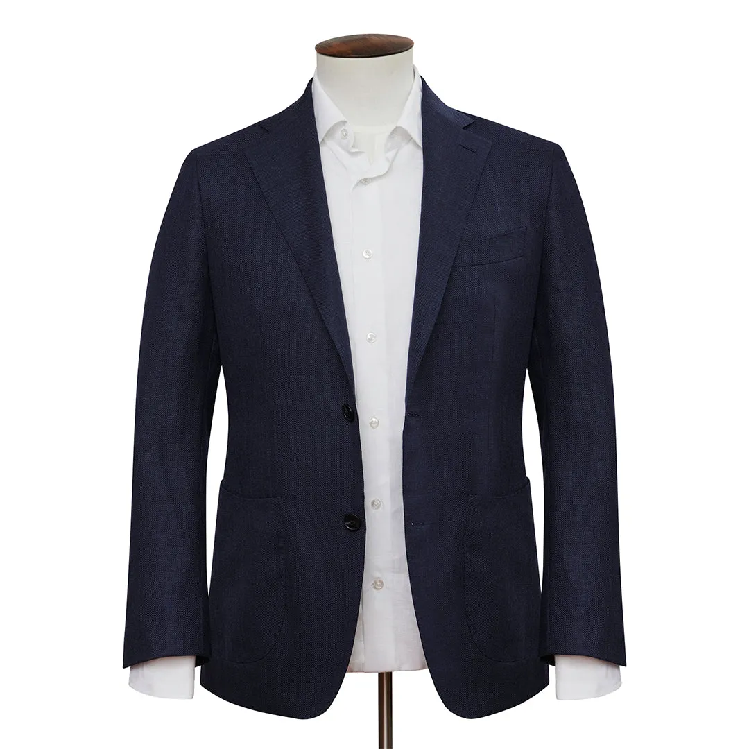 Midnight Wool & Mohair Blazer