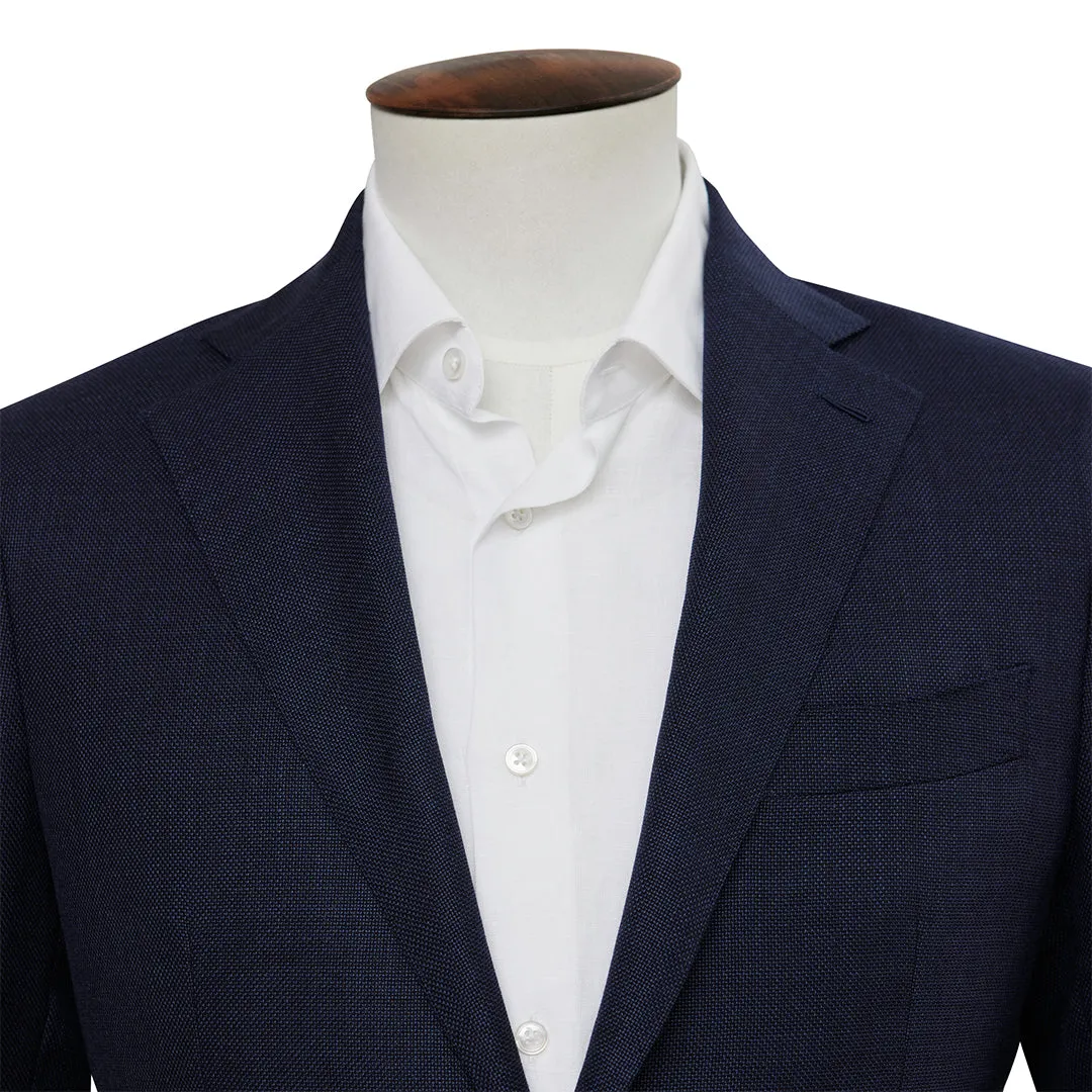 Midnight Wool & Mohair Blazer