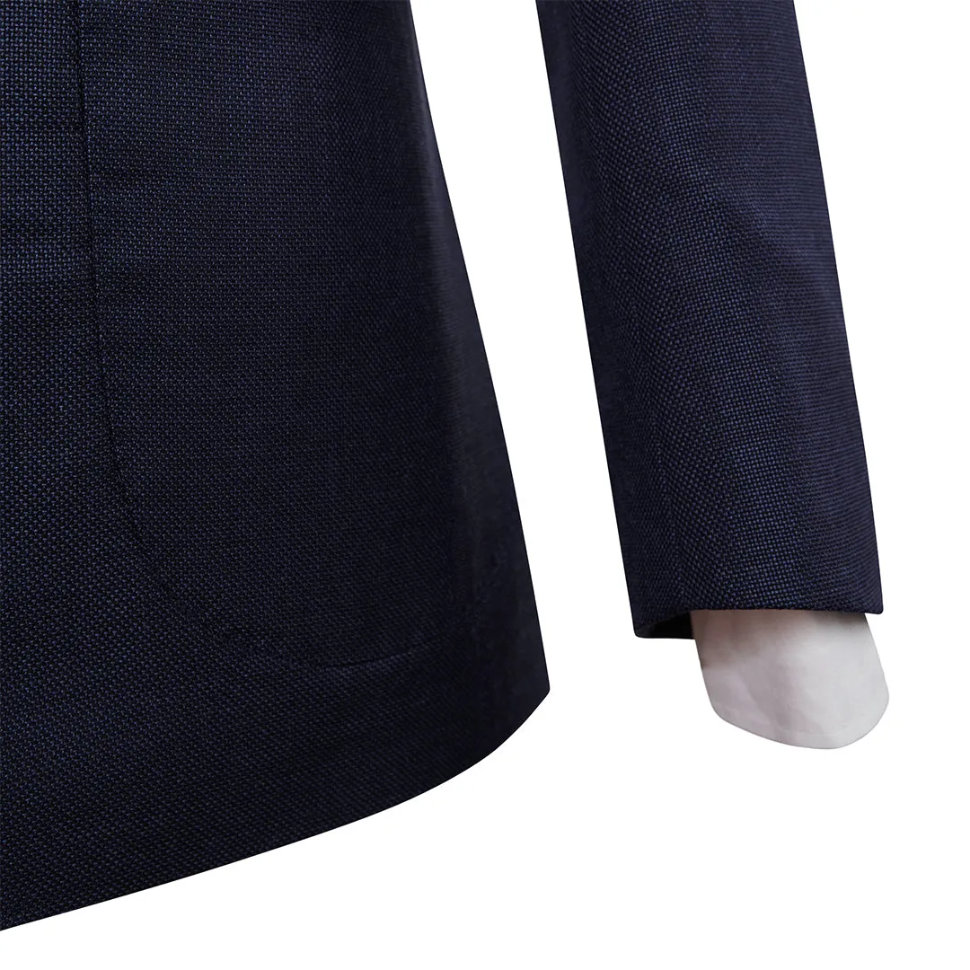 Midnight Wool & Mohair Blazer