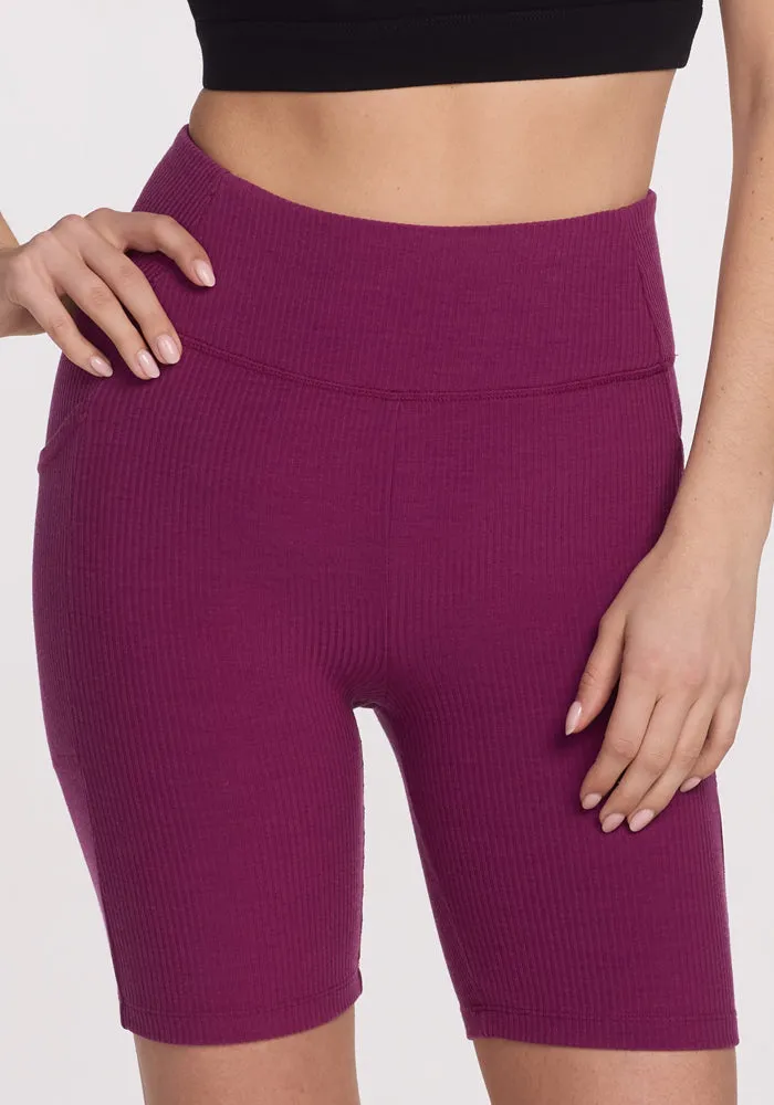 Miley Bike Shorts - Jam Berry