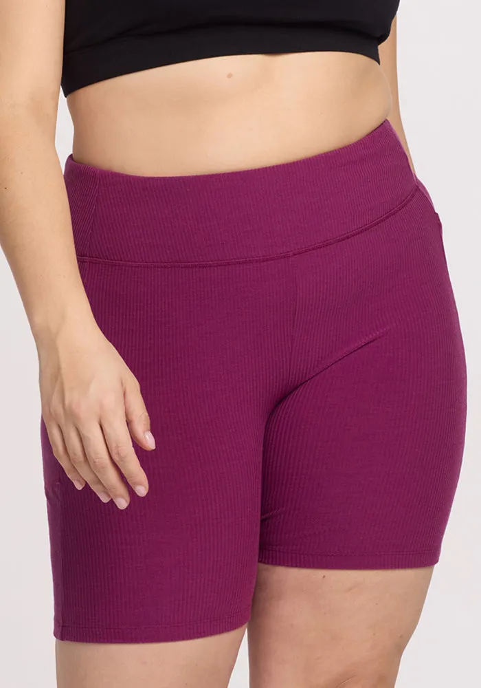 Miley Bike Shorts - Jam Berry