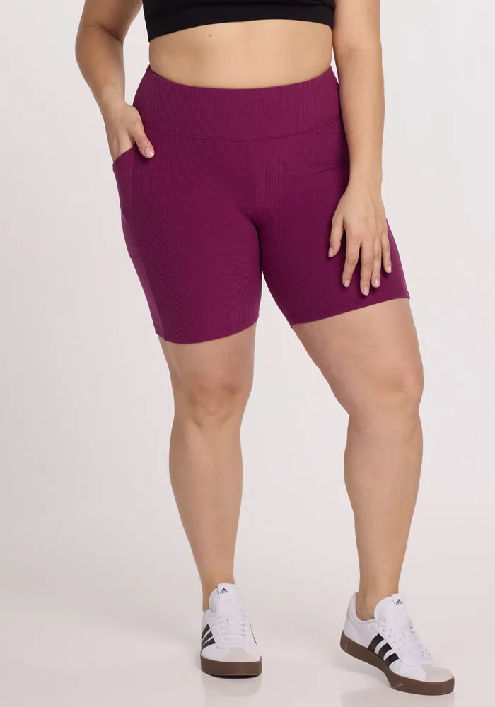 Miley Bike Shorts - Jam Berry