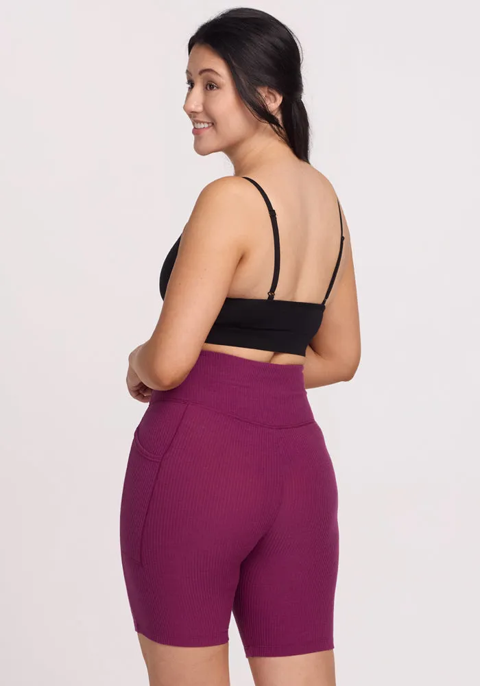 Miley Bike Shorts - Jam Berry
