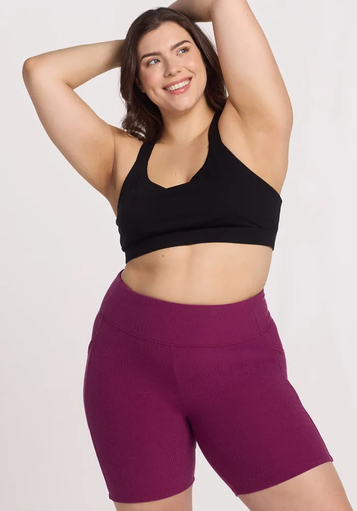 Miley Bike Shorts - Jam Berry