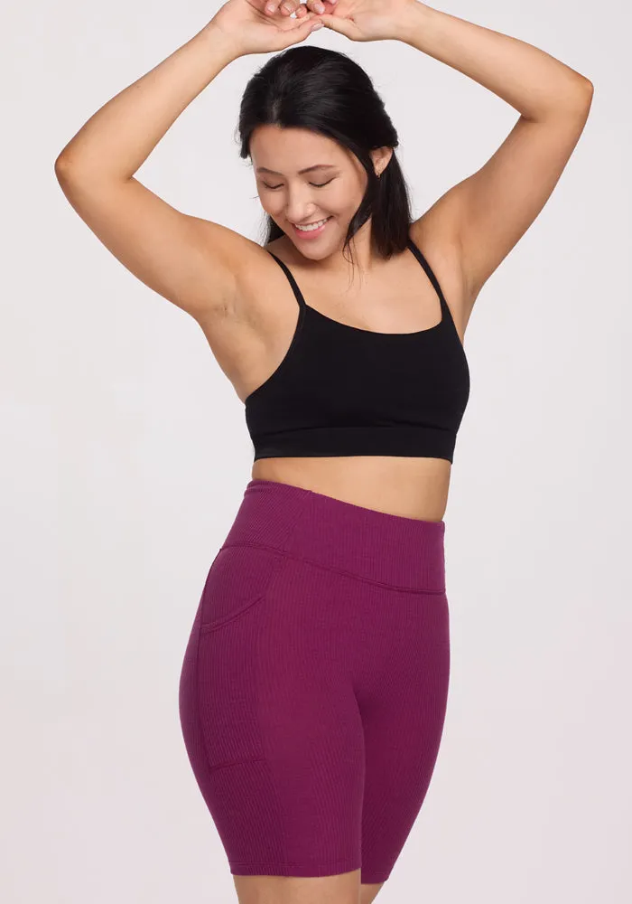 Miley Bike Shorts - Jam Berry