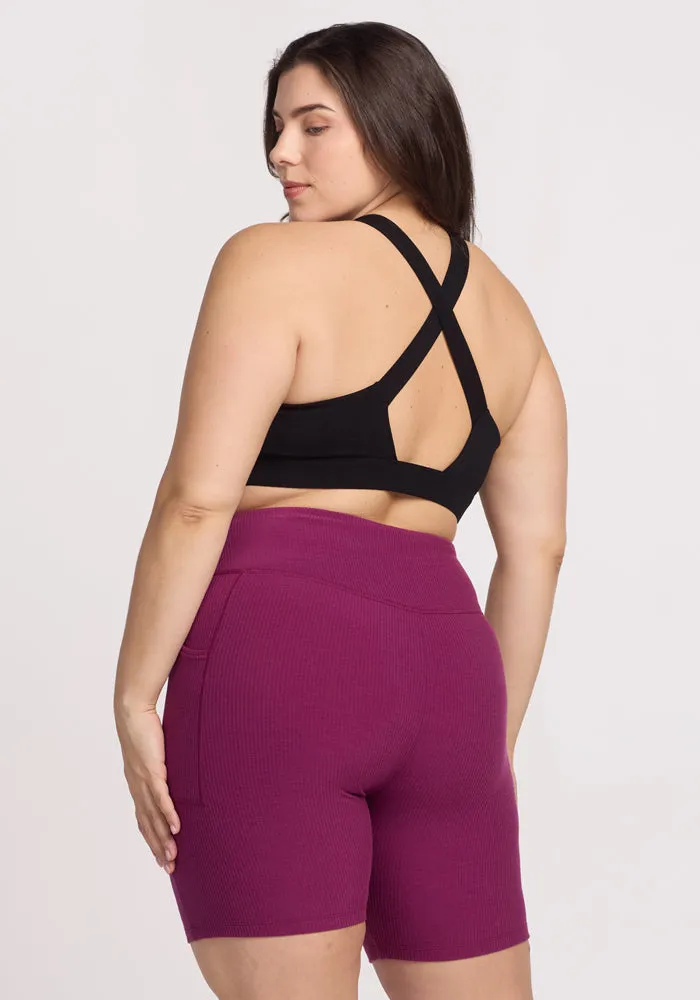 Miley Bike Shorts - Jam Berry