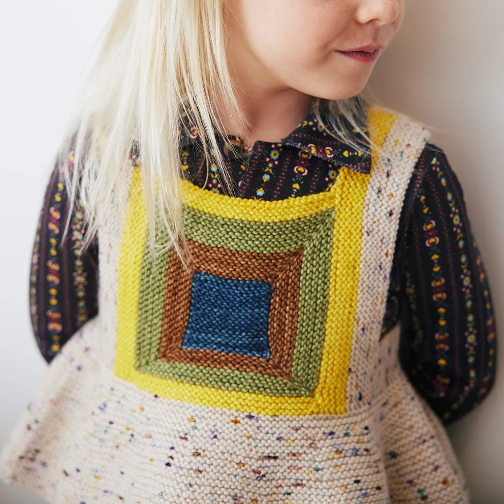 Misha & Puff Child Homage Top Iris Cream Confetti