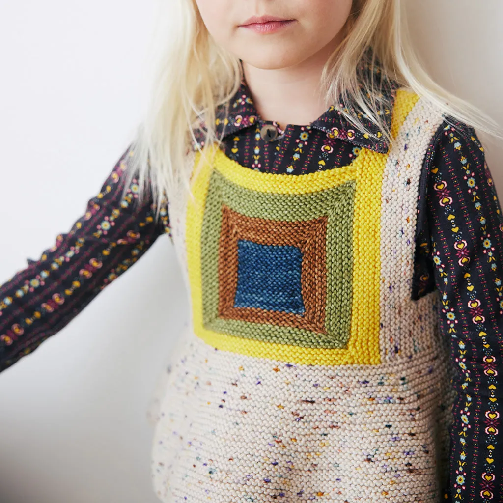 Misha & Puff Child Homage Top Iris Cream Confetti