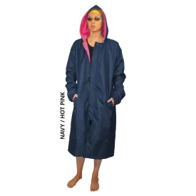 Navy/Hot Pink Parka