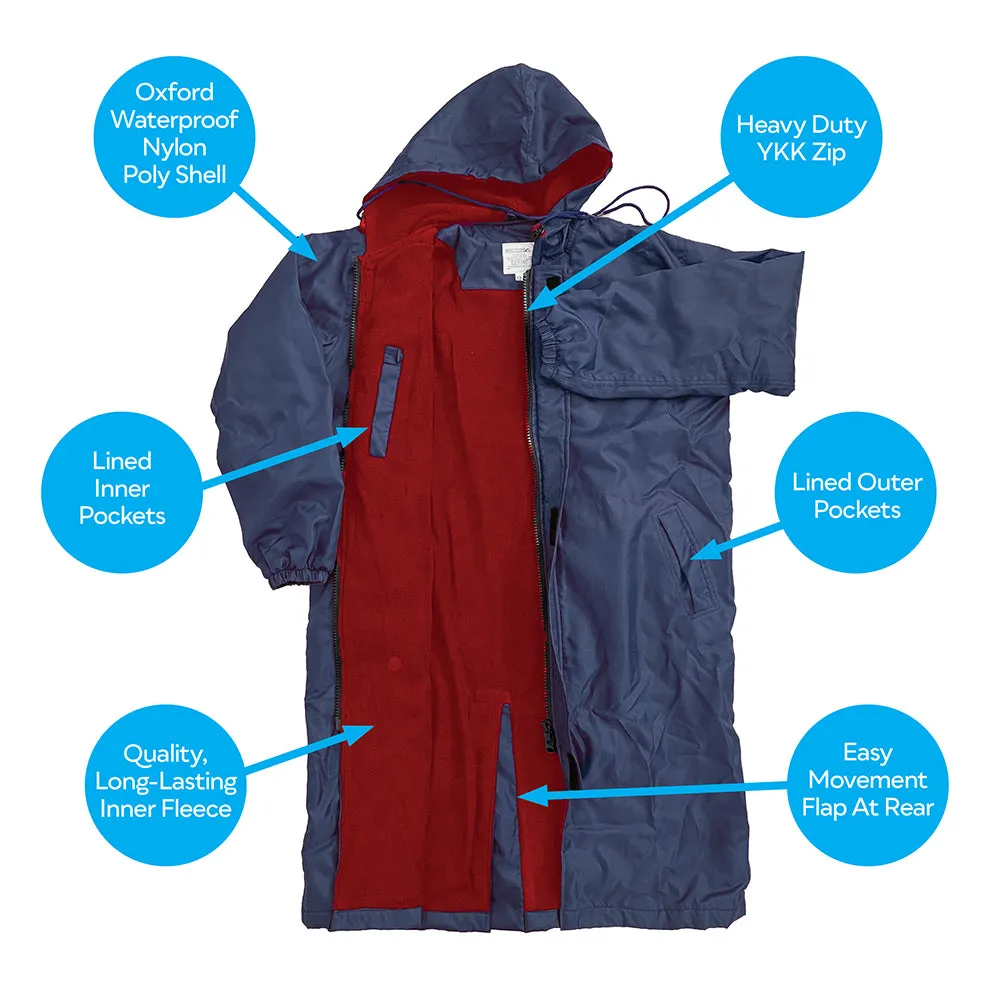 Navy/Hot Pink Parka