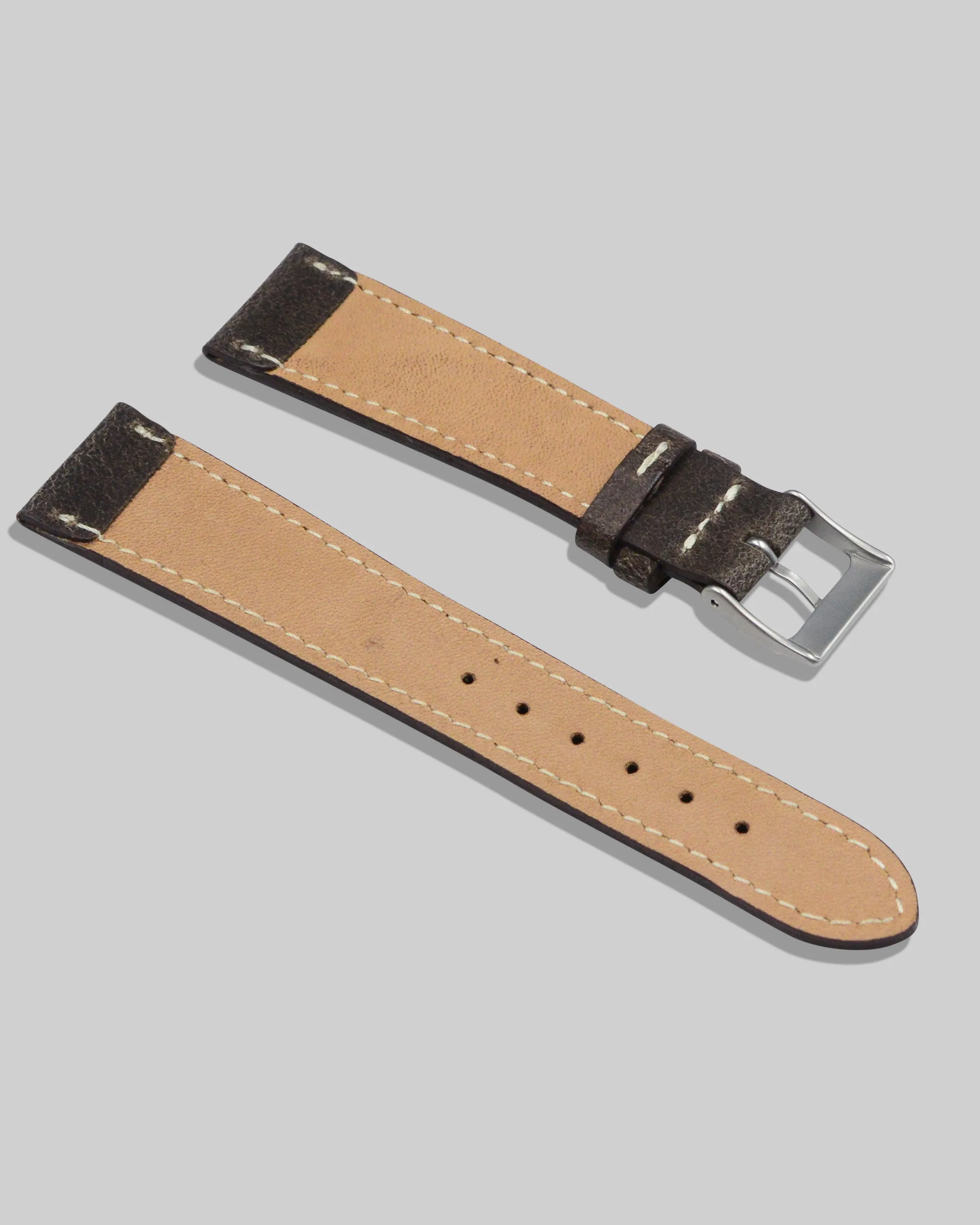 Nubuck Watch Strap (Espresso)