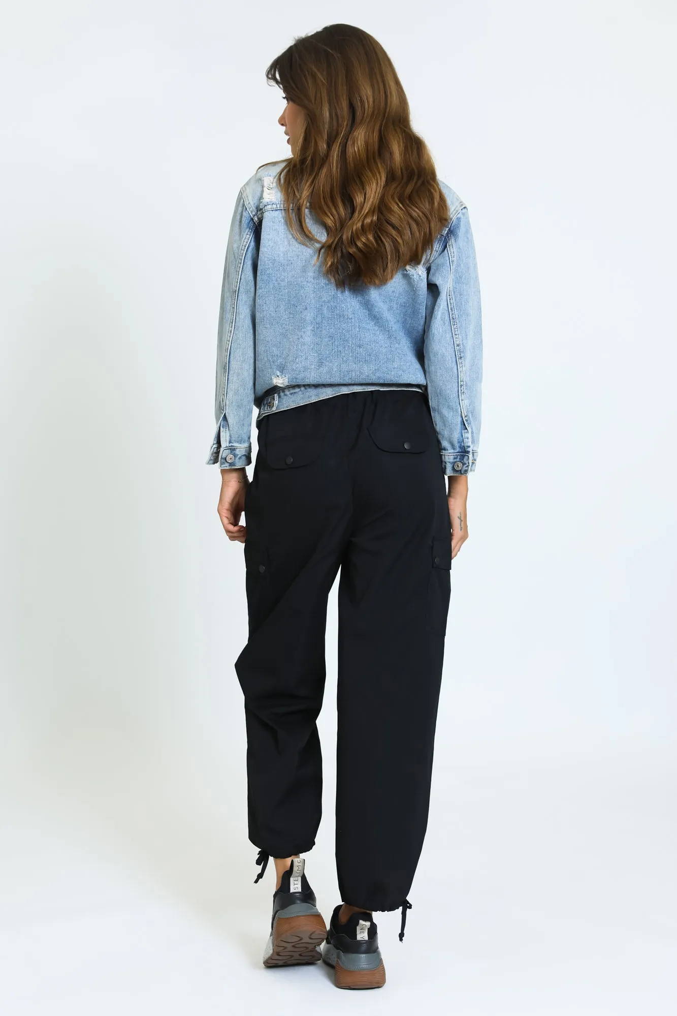 Parachute Cargo Pant - Black