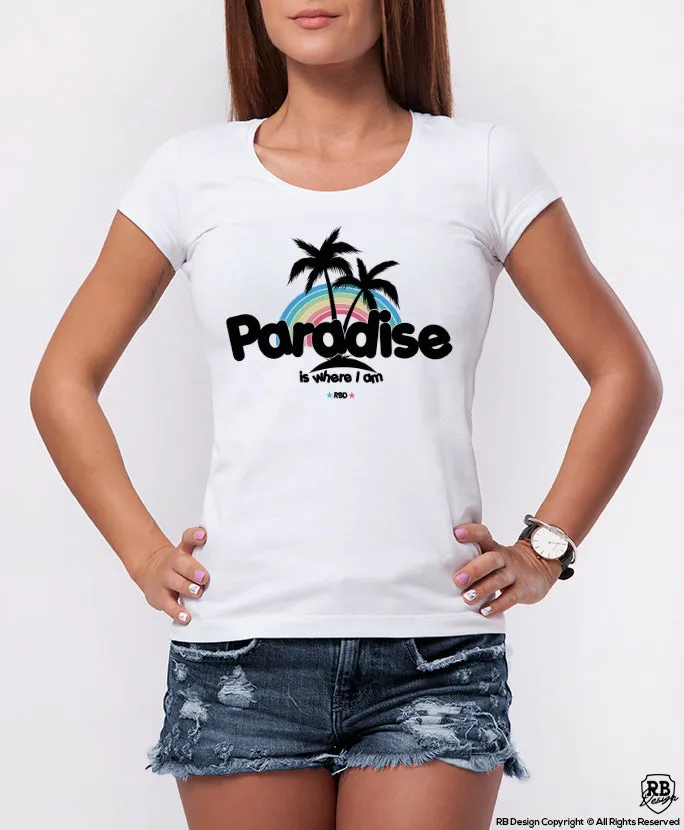 Paradise Cool Trendy Women's Top  WD353