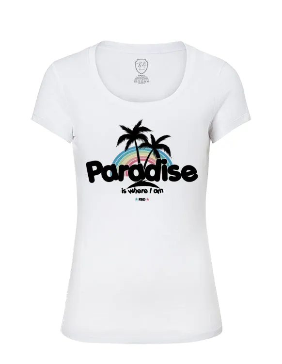 Paradise Cool Trendy Women's Top  WD353