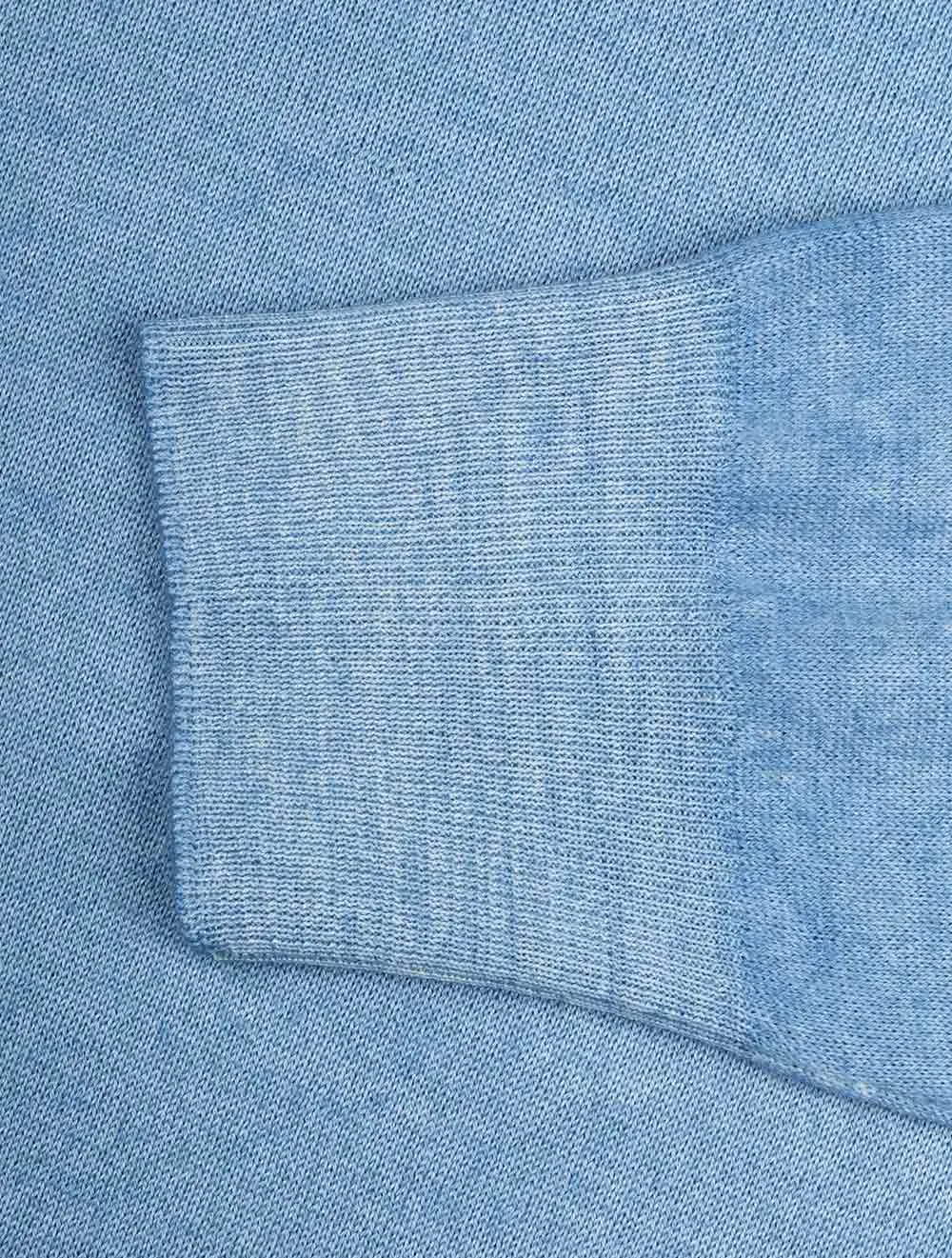 Paricollo Crew Neck Aqua
