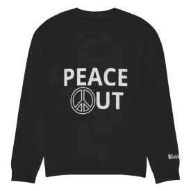 Peace Out Personalized Knit Sweater