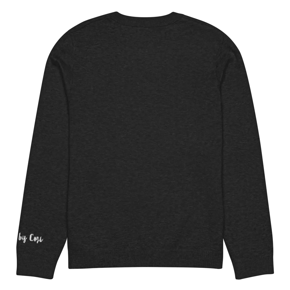 Peace Out Personalized Knit Sweater
