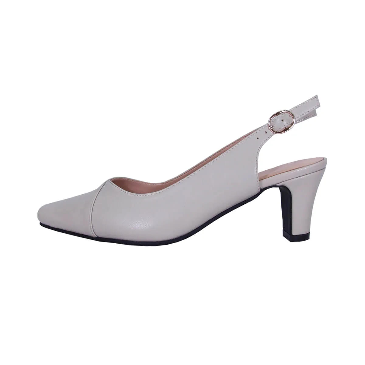 PEERAGE Taryn Women's Wide Width Leather Dress Pumps