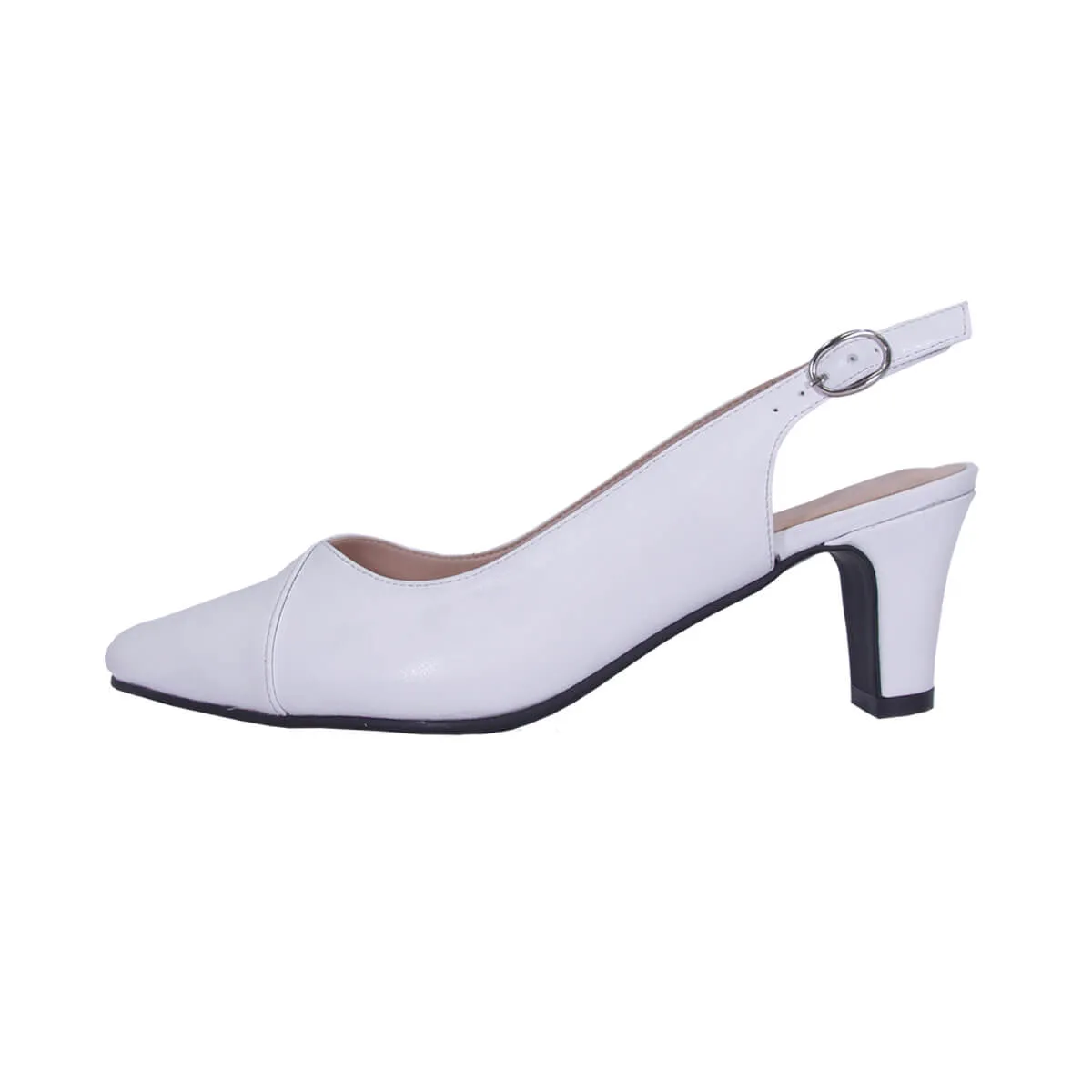 PEERAGE Taryn Women's Wide Width Leather Dress Pumps
