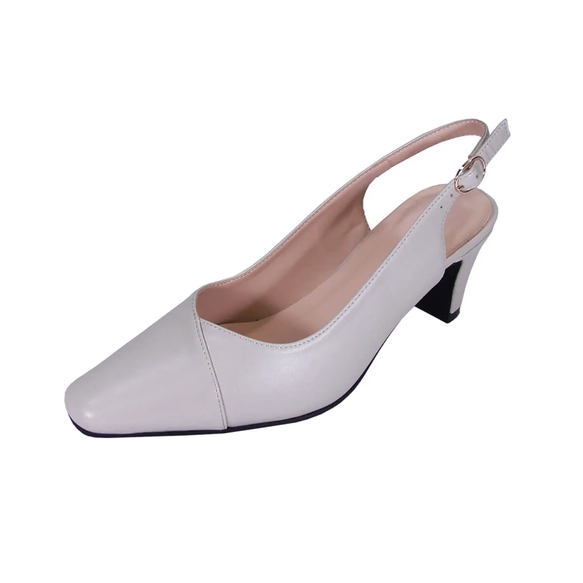 PEERAGE Taryn Women's Wide Width Leather Dress Pumps