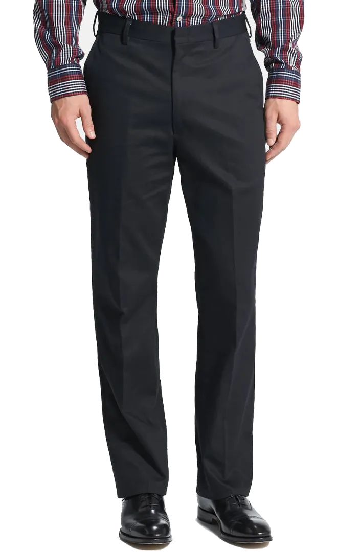 Performance Dress Khaki<br>Flat Front<br>Long Rise