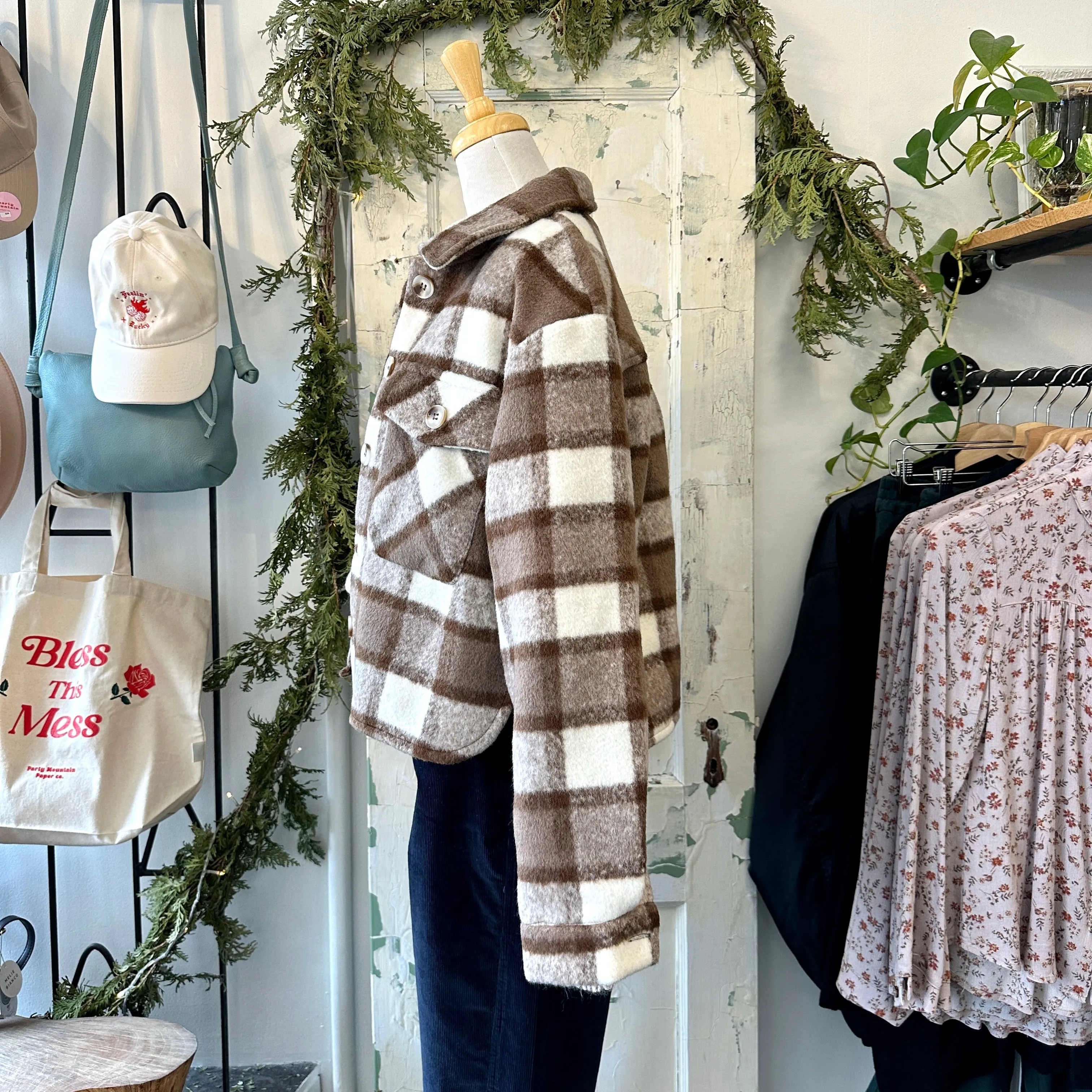 Pink Martini // Delilah Coat Brown