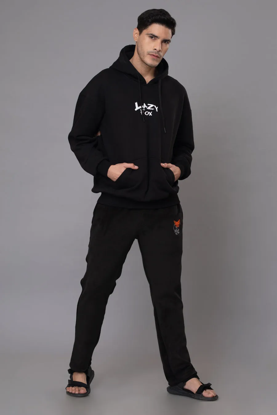 PREMIUM CORDUROY STRAIGHTFIT LOWER -BLACK