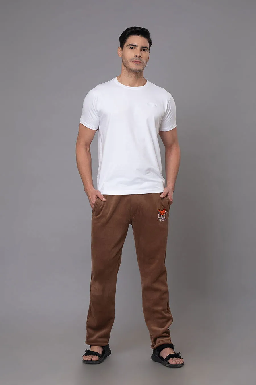 PREMIUM CORDUROY STRAIGHTFIT LOWER -BROWN