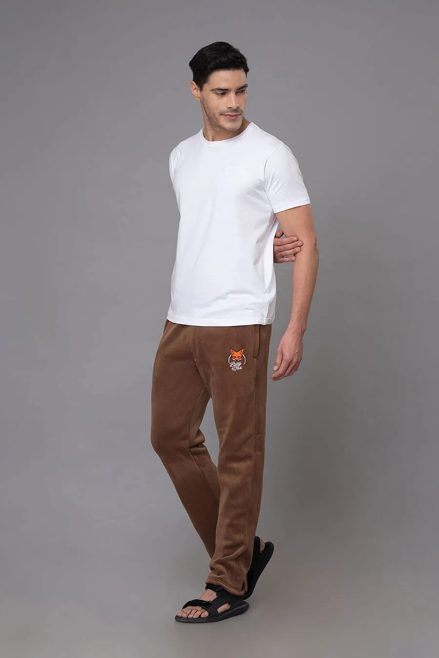 PREMIUM CORDUROY STRAIGHTFIT LOWER -BROWN