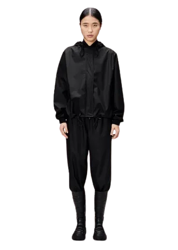 Rains String W Jacket - Black