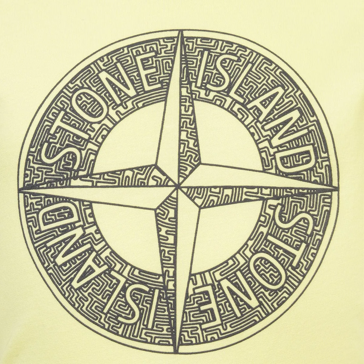 Stone Island Junior Boys T-Shirt  -  Cotton Logo T-Shirt