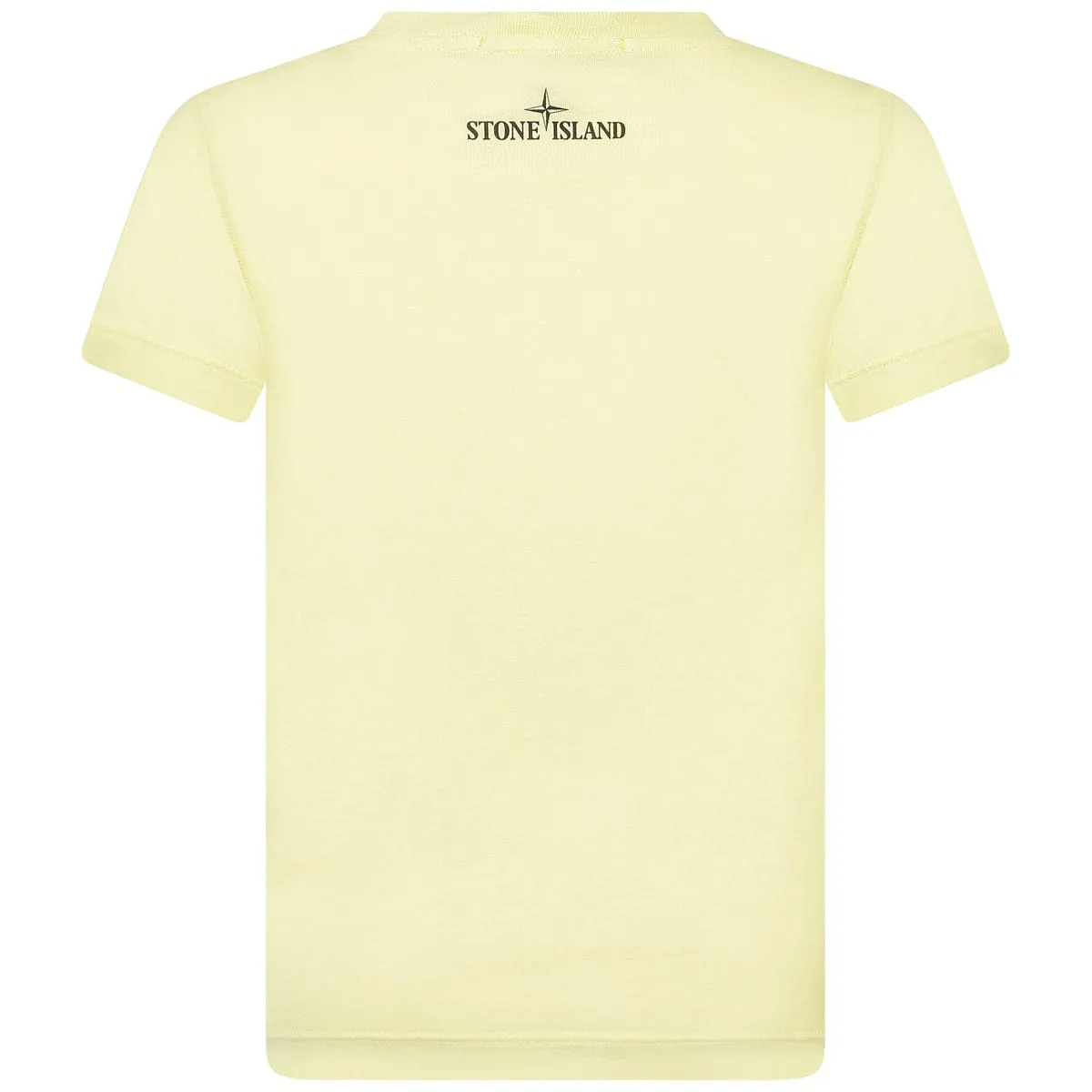 Stone Island Junior Boys T-Shirt  -  Cotton Logo T-Shirt