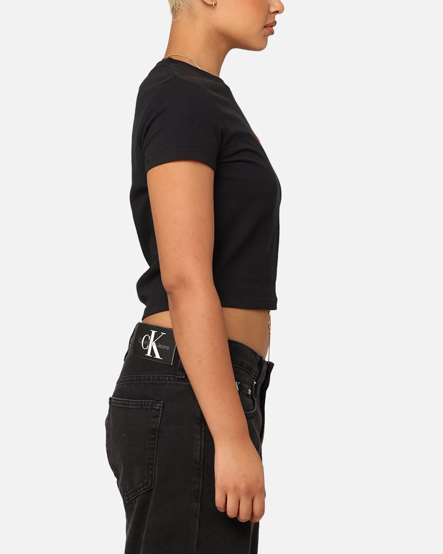 StÃ¼ssy Women's Ladybug Slim T-Shirt Black