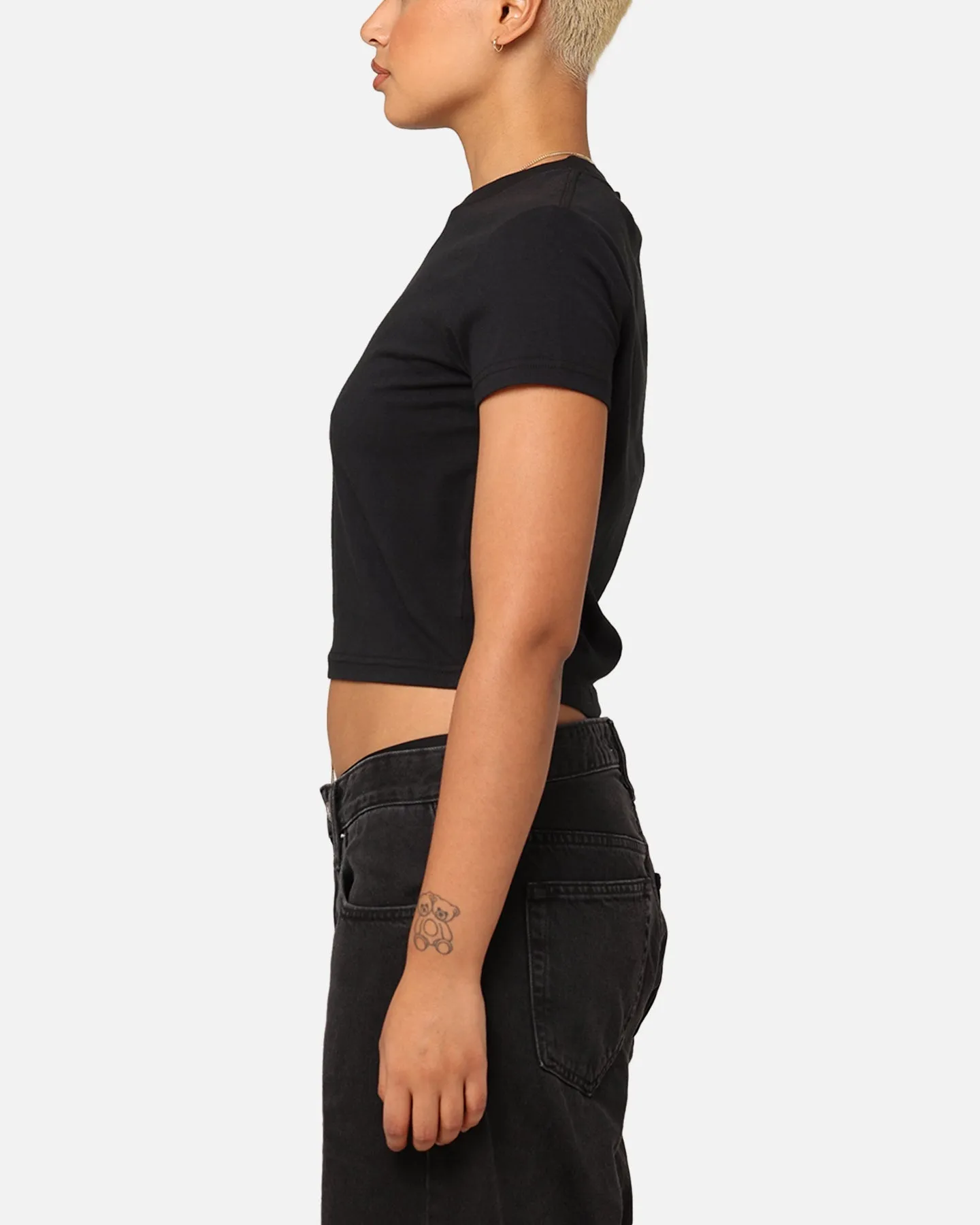 StÃ¼ssy Women's Ladybug Slim T-Shirt Black