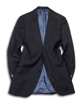 Suitsupply - Navy Super 110's Wool Sports Jacket 46