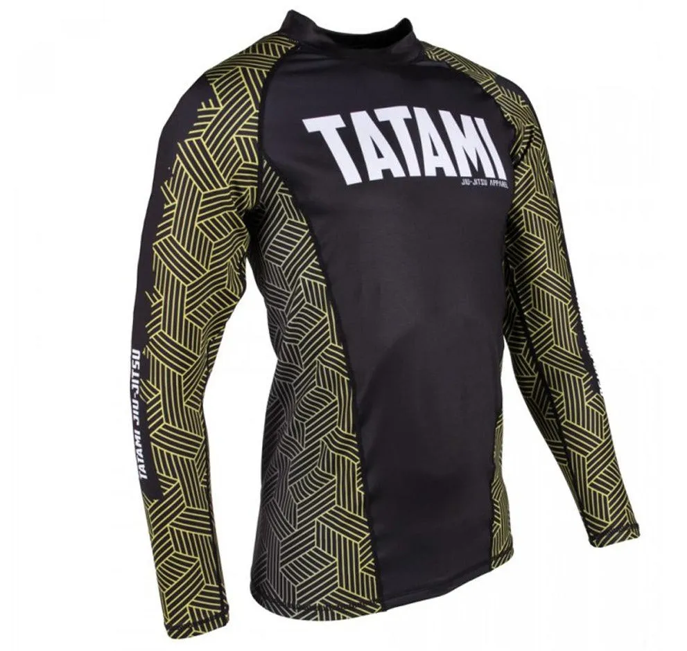 Tatami "Kanji" Rash Guard - Yellow
