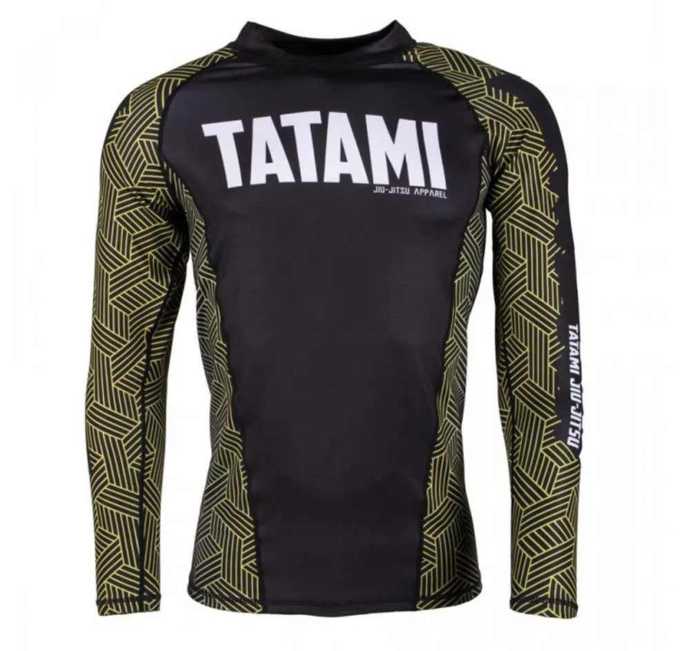Tatami "Kanji" Rash Guard - Yellow