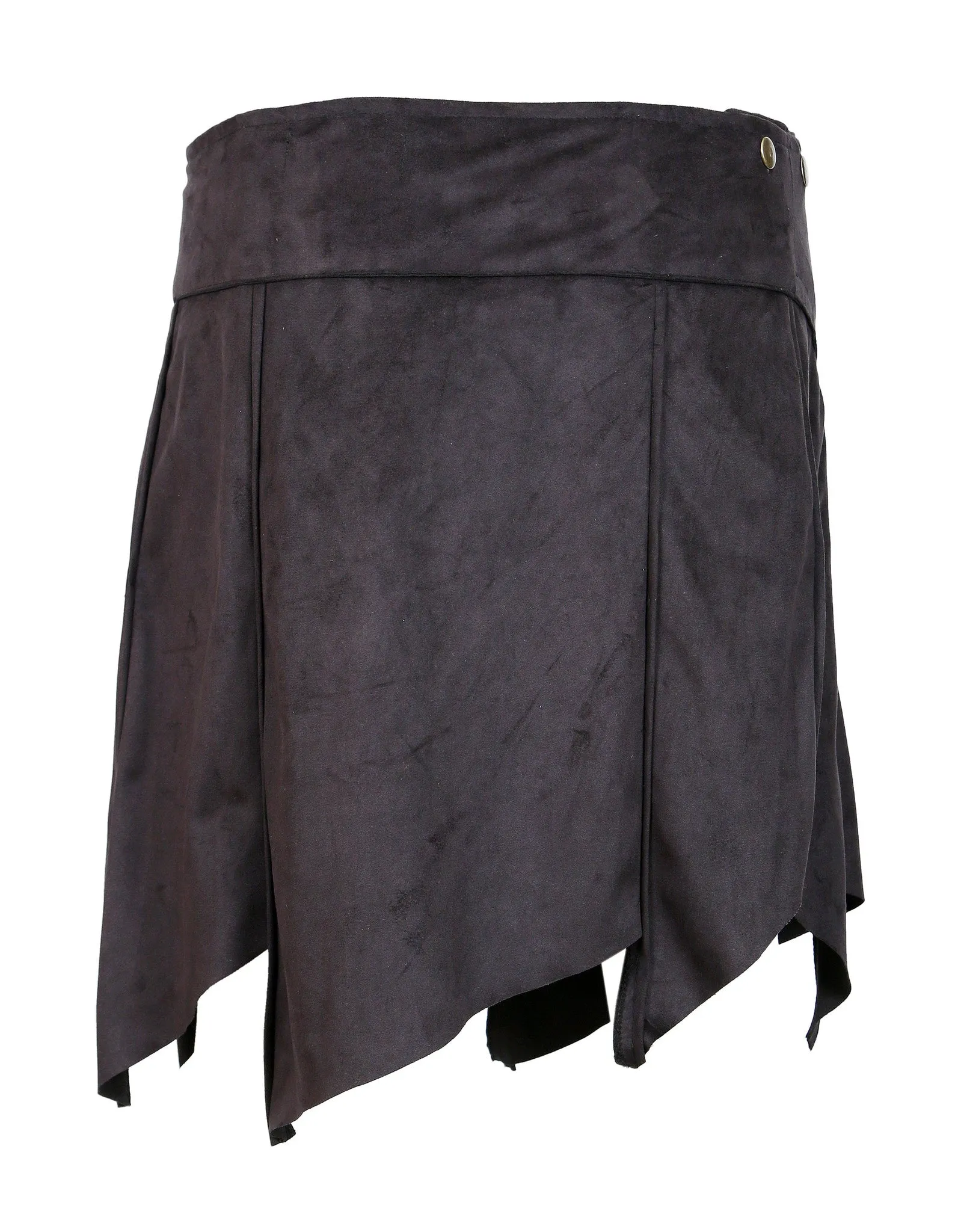 TATTOPANI-swede-mini-skirt-wrap-around-style-with-botton-closure-design