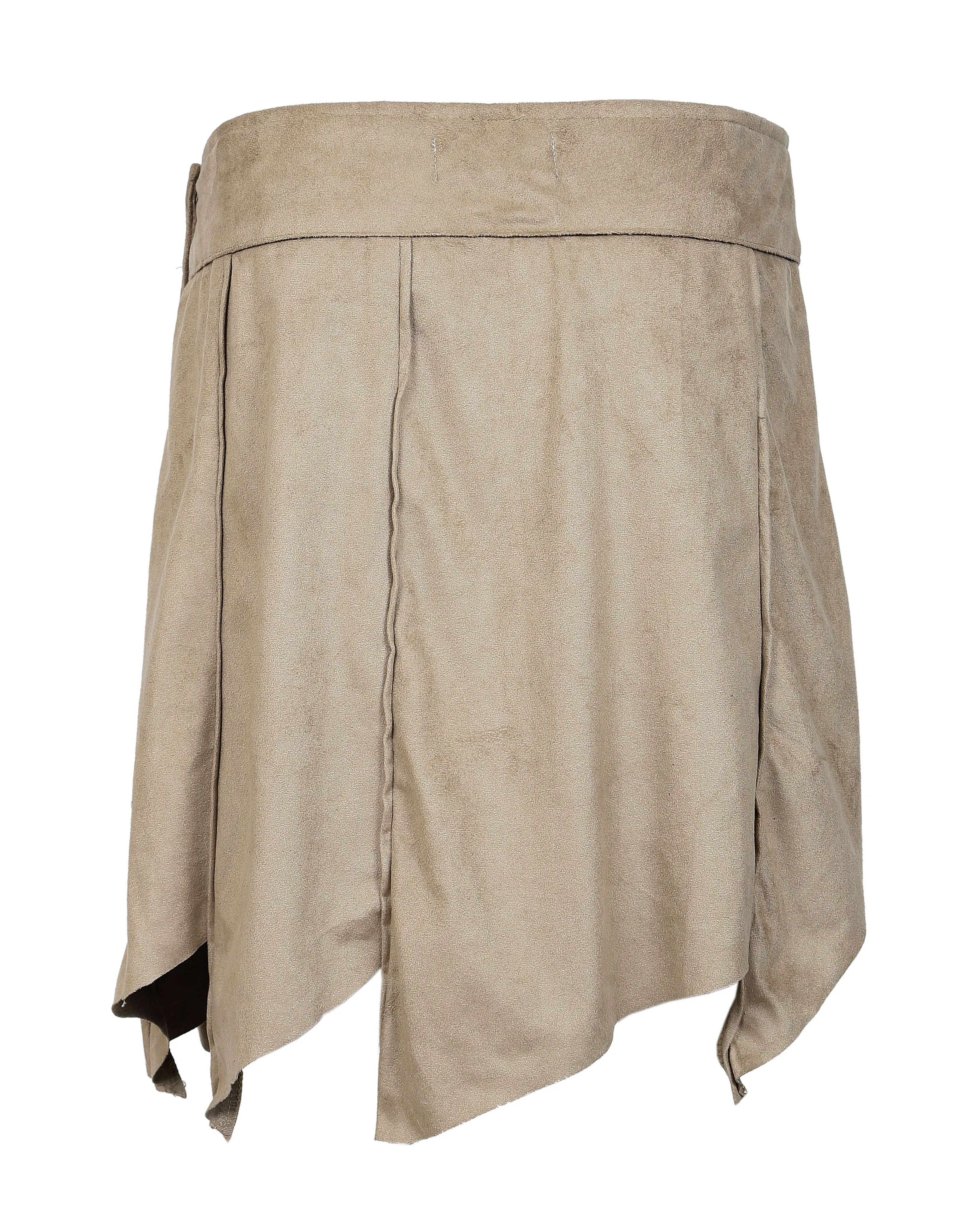 TATTOPANI-swede-mini-skirt-wrap-around-style-with-botton-closure-design