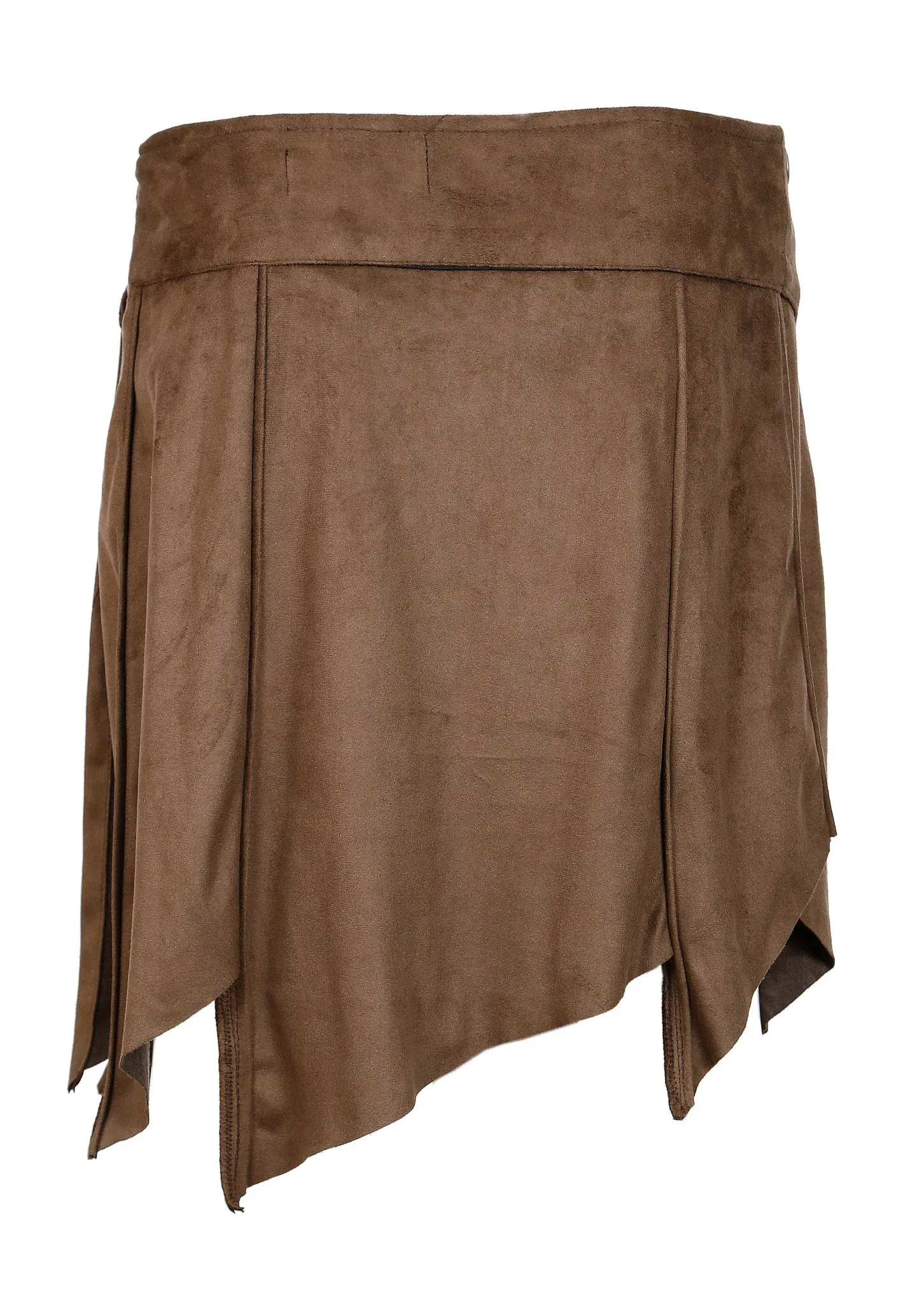 TATTOPANI-swede-mini-skirt-wrap-around-style-with-botton-closure-design